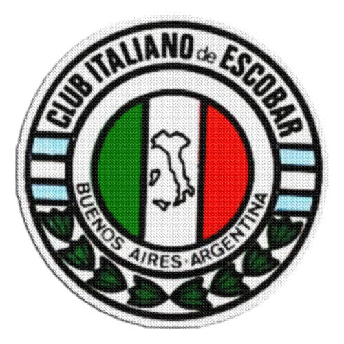 Rugby Club Italiano De Escobar Patch - Collection Unique Material - Easy Application - High Quality 0