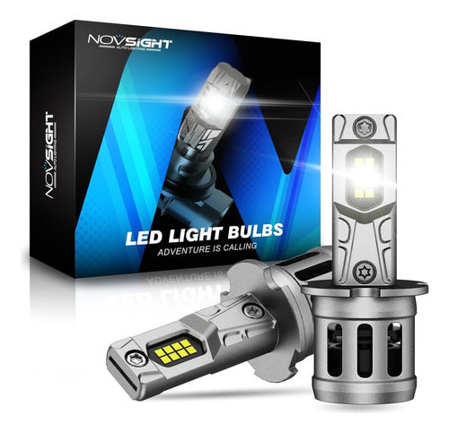 Novsight LED Fog Lights H3 6500K 0