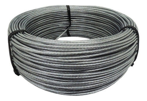 EMETRES Plastic Coated Steel Rope 5mm x 100m 0