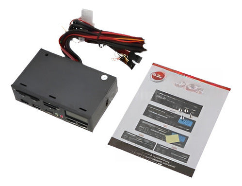 Nuevo 5.25  Usb 3.0 E-sata Media Dashboard Panel Frontal Pc 0