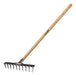 Momfort Rake 16 Teeth with Wooden Handle 360026 0