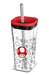 Stor Super Mario Acrylic Cup 540ml with Steel Straw 0