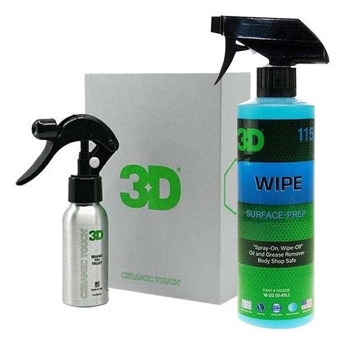 3D Detailing Ceramic Surface Preparation and Sealing Kit - Liquid Glass 0