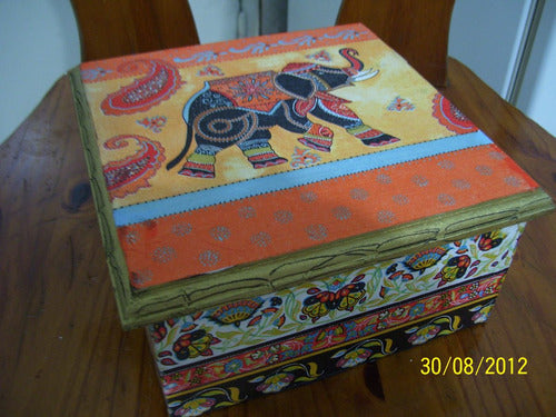 Staff Arte y Deco Tea Box with 4 Divisions 2