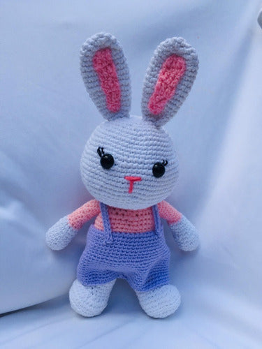 Handmade Amigurumi Attachment Bunny 7