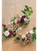 Ling's Moment Portavelas Hoop Wreath Floral Centerpieces 3