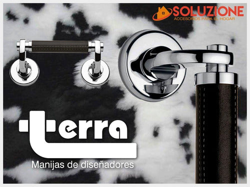 Manijón with Rosette for Anahi 131mm Swing Gate Terra 7