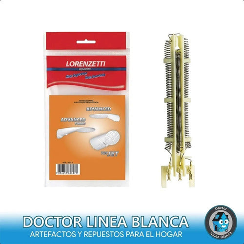 Lorenzetti Resistencia Ducha Top Jet 6000w 4