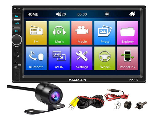 Mercury 7 Inch Touchscreen Bluetooth Stereo with Parking Camera 0