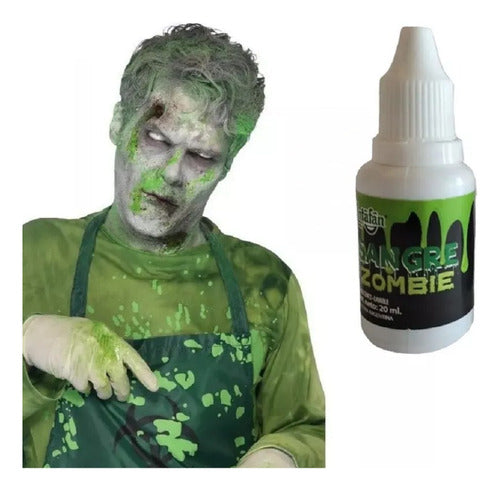 Sangre Zombie Falsa Artificial Maquillaje Halloween 20ml 1