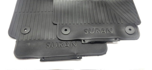 Original VW Suran Car Floor Mats Set - 3 Pieces 6