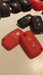 Red Silicone Key Cover Peugeot 2 Buttons 308 207 408 208 1
