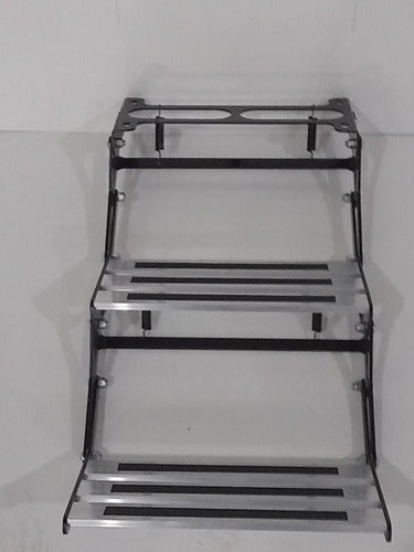 Folding Double Step for Motorhomes 0