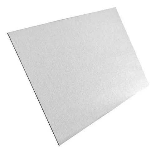 Pack of 2 Stretched Canvas Boards 30x30 cm 0