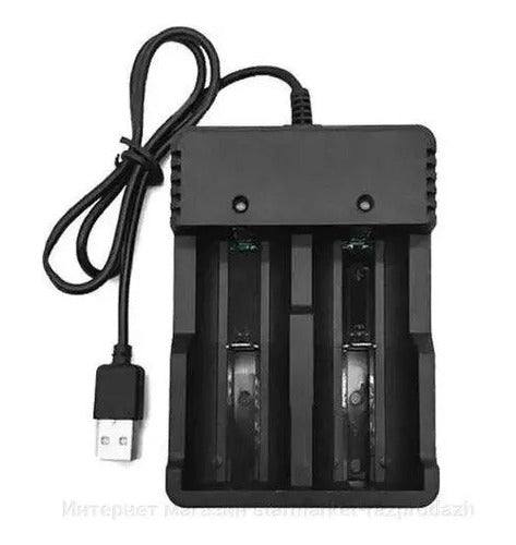 Generic Universal Charger for 2 Batteries 4.2V 2A 18650 14500 16340 1