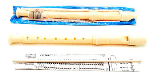 Ivory School Music World Soprano Recorder Flute AN6240 3