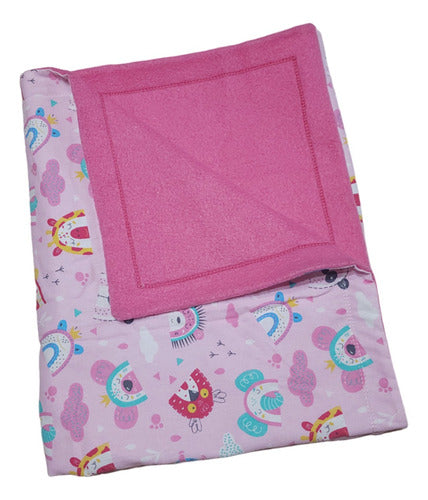 Magic Gift Manta Polar Doble Faz Bebe Cuna Estampada 100x75cm 0