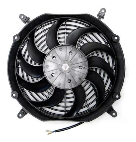 Eurotec Universal Extra Flat Electrofan 9 Inches 12V 1