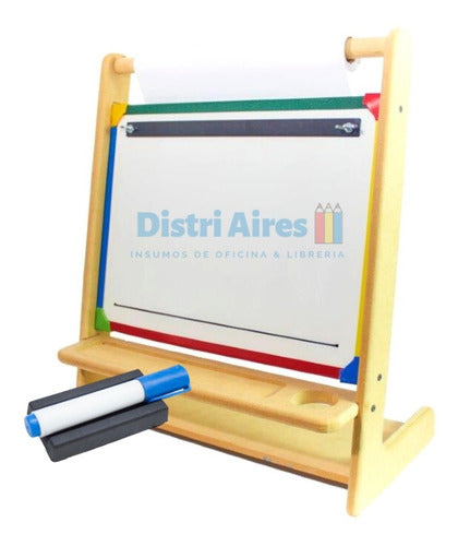 Educational Teaching Desk Easel Board + Eraser + Marker 1