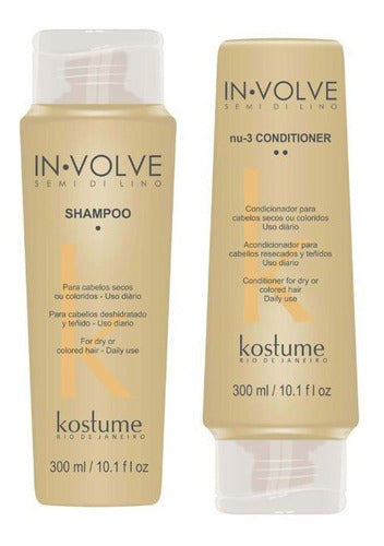 Kostume Involve Semi Di Lino Shampoo + Conditioner Pack 0