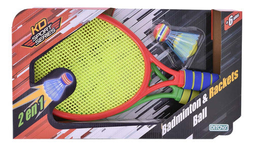 Badminton Rackets Ball Ditoys 2178 0