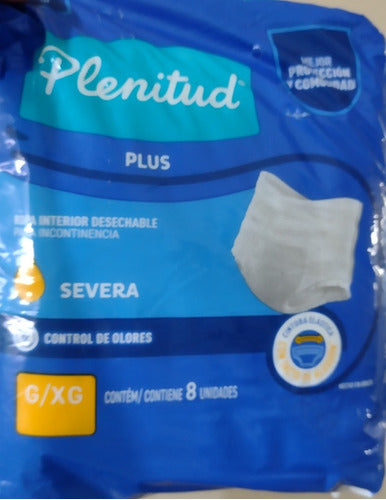 2-Pack Disposable Incontinence Underwear Plenitud XG 0