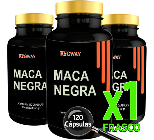 Nutrimax Maca 100% Pura - 120 Capsules 2