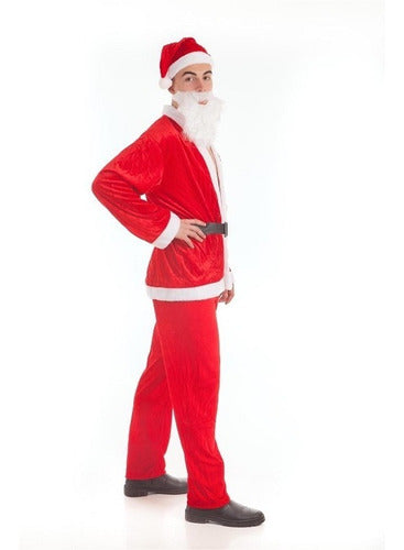 Todatucasa Santa Claus Complete Adult Costume with Hat 6