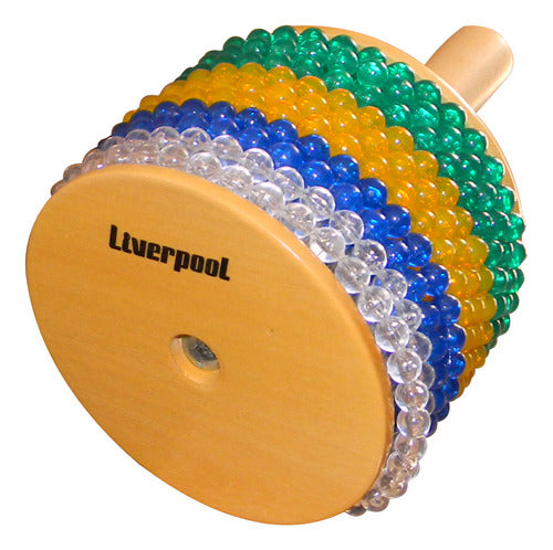 Liverpool Percusion Afuche Cabasa Grande Madera Prm 0