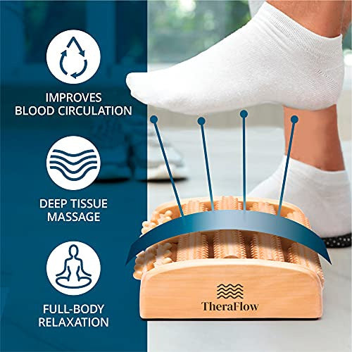 KASVER Uruguays Theraflow Large Dual Foot Massager 1