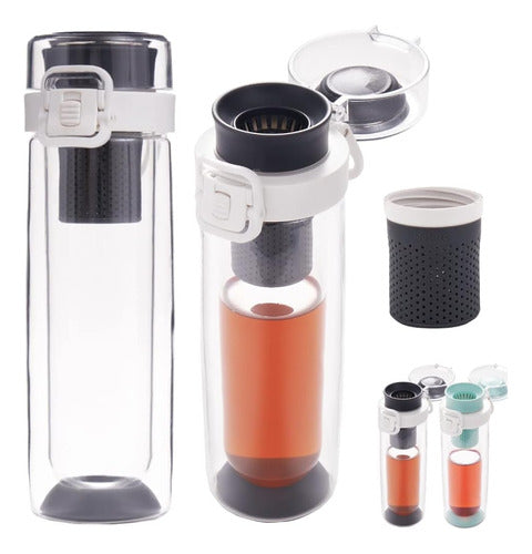 MOSI Portable Loose Leaf Tea Infuser Bottle - D 0