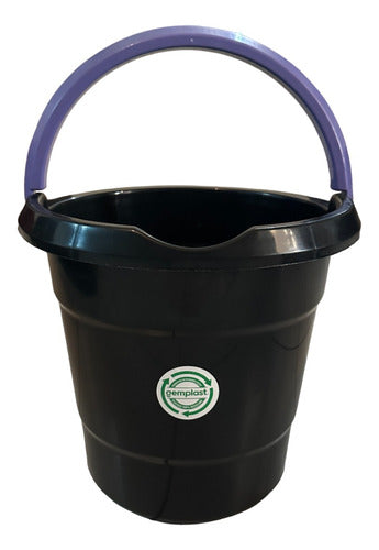 Gemplast Cleaning Bucket with Handle 12 Liters Eco X 5 Units 2