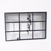 GEdeco Iron Frame and Glass Mirror 110x90cm 3