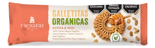Organic Oat and Honey Cookies Cachafaz 170g x21 2