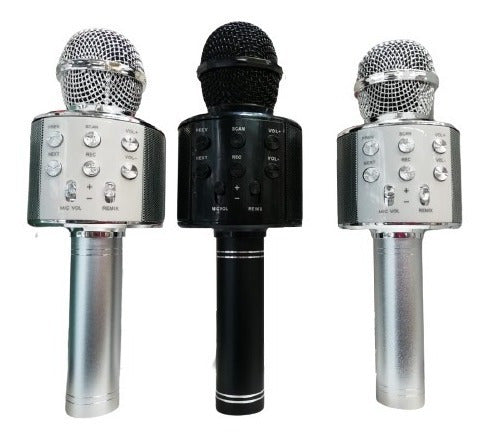 Bluetooth Karaoke Microphone with Speaker 3