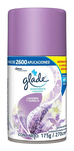 Glade Automatic Air Freshener Refill Lavender Vanilla X 3 0