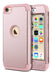 ULAK iPod Touch 7th Generation Case, iPod Touch 6 Case, Heavy Duty Shockproof Protective Case - Rose Gold 0