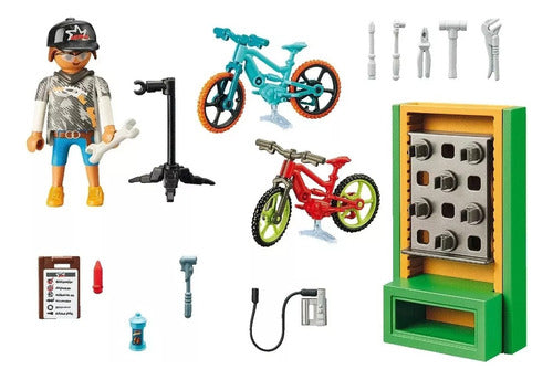 Playmobil City Life Electric Bicycle Playset 45 Pcs 2