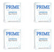Prime Spermicidal Condoms 12-Pack (4 Boxes x 3 Units Each) 0