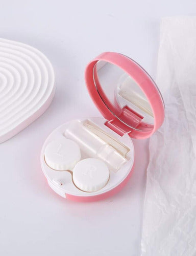 Contact Lens Cases with Moving Glitter - Travel Kit 5