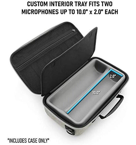 Casematix Wireless Double Microphone Case 1