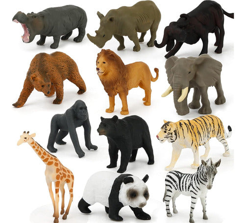 Figuras De Animales Realistas Para Niños, Juego Educativo 7