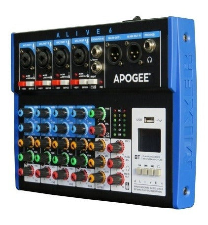 Apogee ALIVE6 6-Channel Mixer 4 Mono 2 Stereo 1