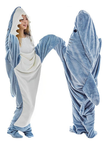 Tzlopfsz Fun Shark Blanket for Adults and Kids, Size U 0