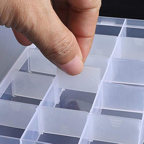 Kinjoek 10 Packages of 15 Organizer Compartments 4