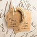 50 Kraft Paper Wooden Hanging Tags + Jute String 3