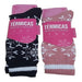 Pack of 3 Women's Extra Thermal 3/4 Socks by Marcela Koury 6500 0