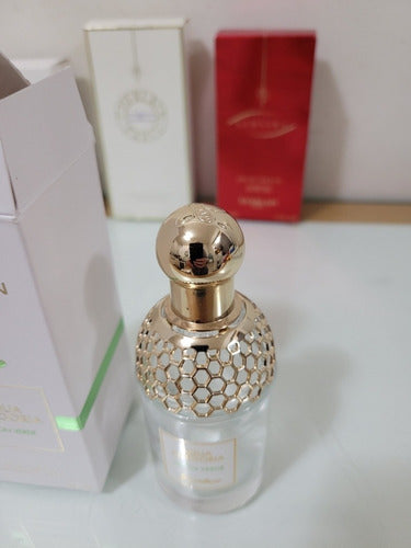 Lote Frascos Vacios Guerlain  Aqua Allegoria Caja Colección 6