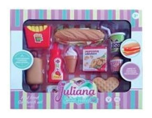 Juliana Fast Food Sandwich Comida Rapida Sisfriends L044 0