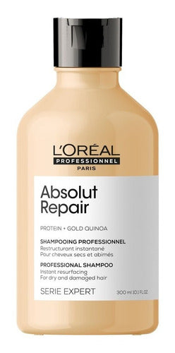 Kit Absolut Repair Loreal Shampoo, Crema Y Máscara Pelo Fino 1